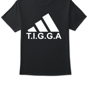 Tigga Adidas Style Black T-Shirt