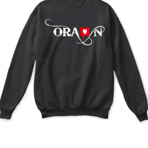 Oraon Heart Chat Style Look Sweat Shirt