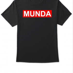 Munda Title Half Sleeve T- Shirt