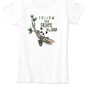 Follow Your Dreams Ms.Ekka Half Sleeve T Shirt