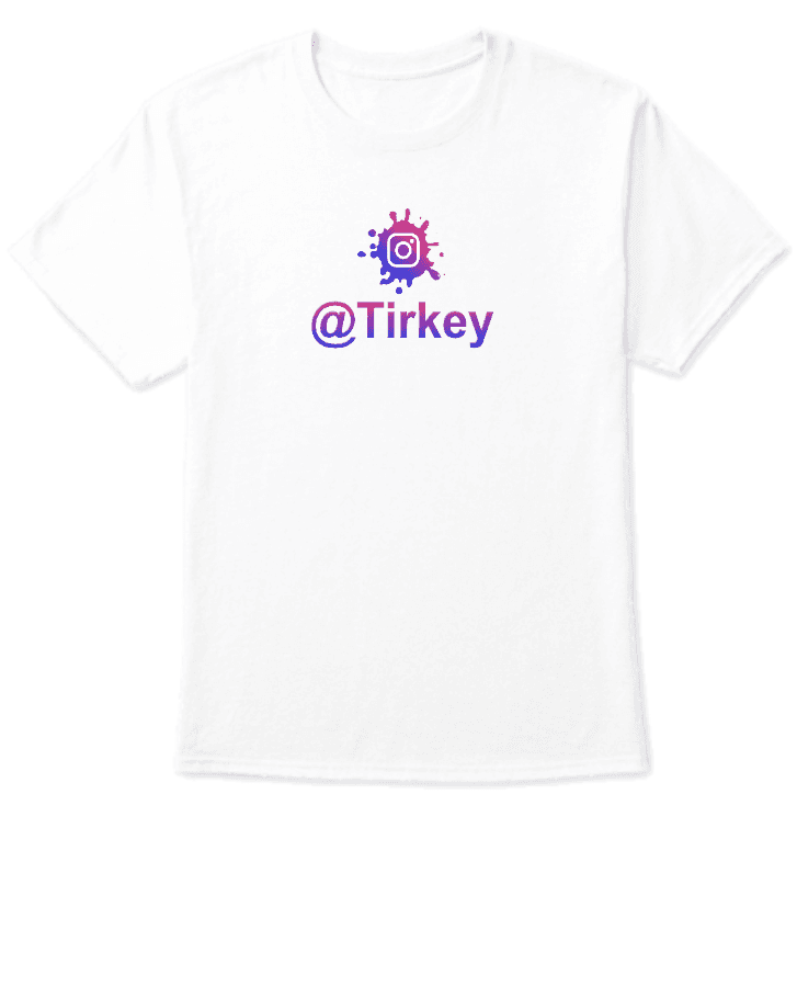 Insta Tirkey Title Half Sleeve T Shirt - Image 1