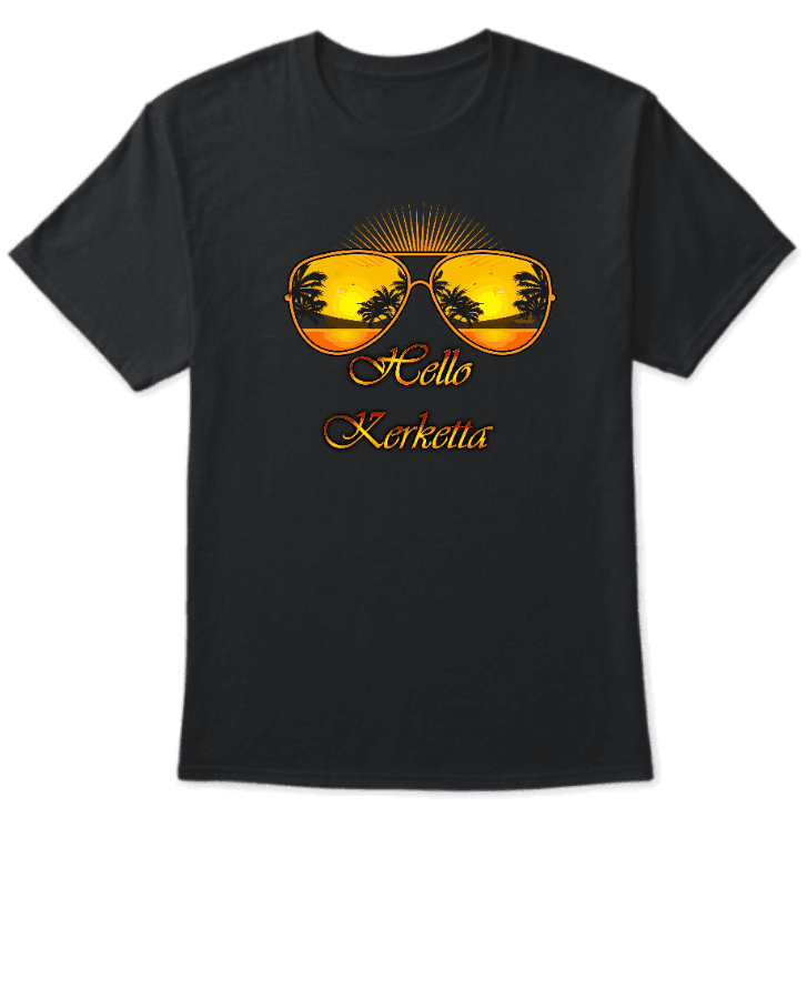Unisex Hello Kerketta Summer T Shirt - Image 1