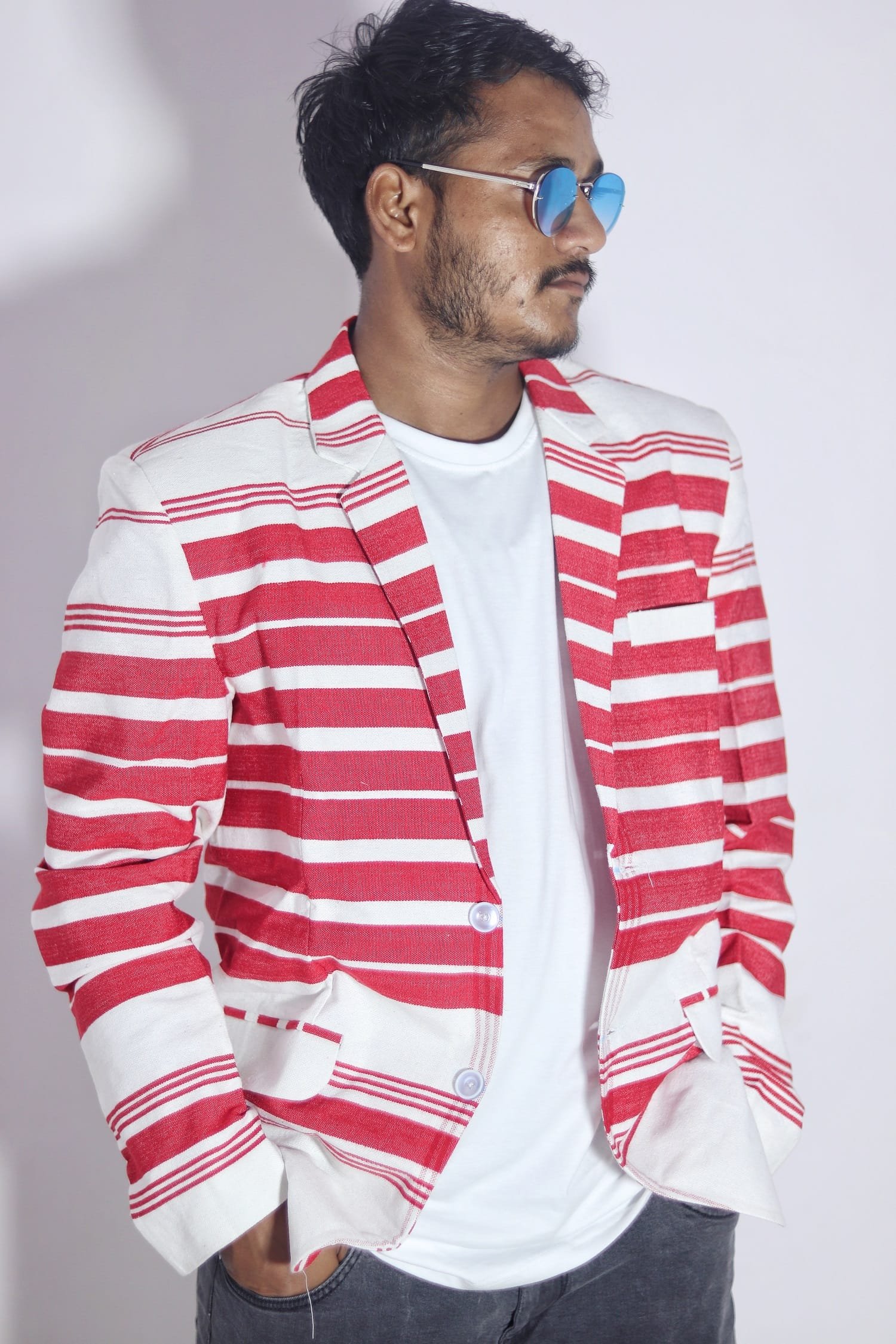 Red Biru Premium Unisex Free Style Blazer - Image 2