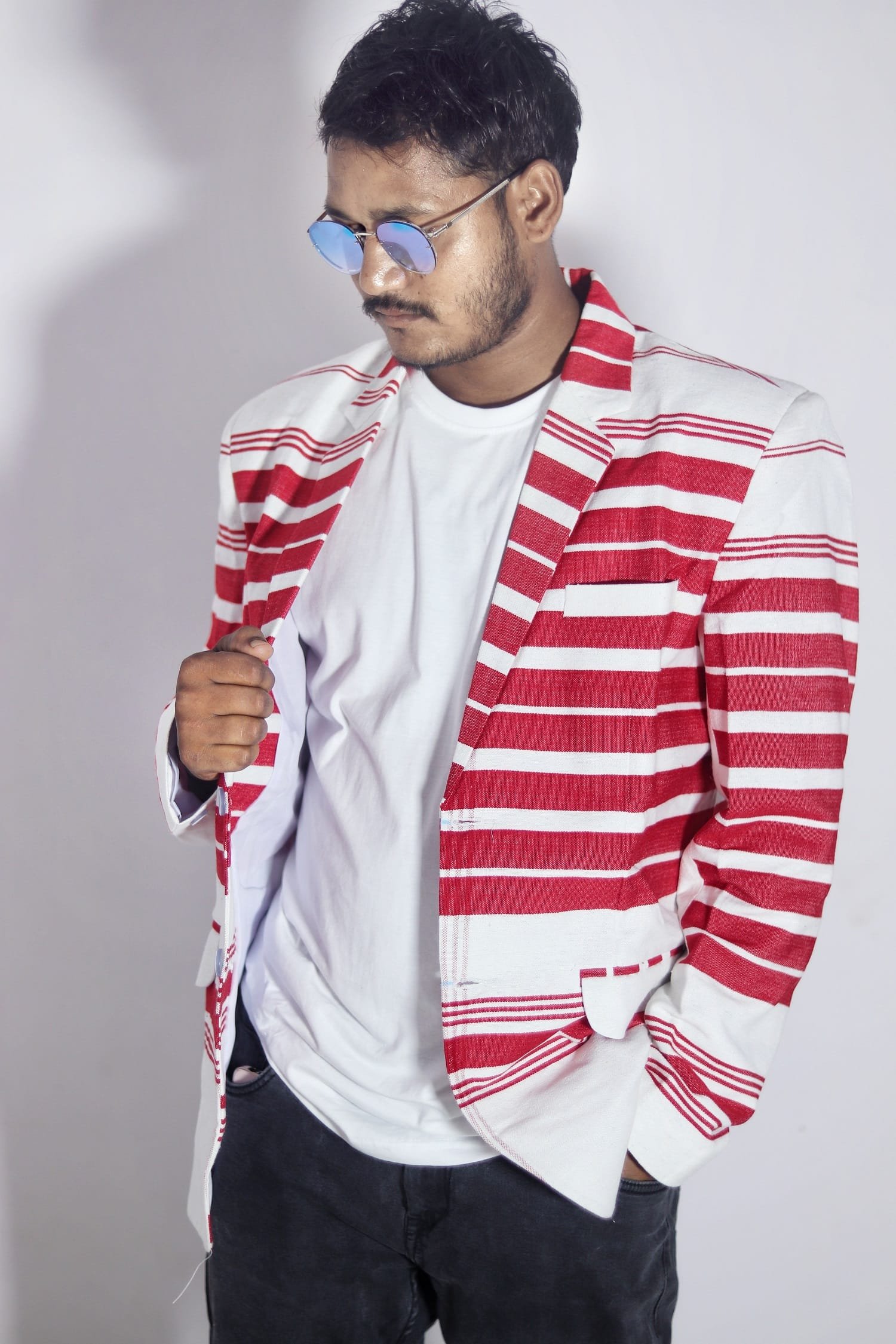 Red Biru Premium Unisex Free Style Blazer - Image 3