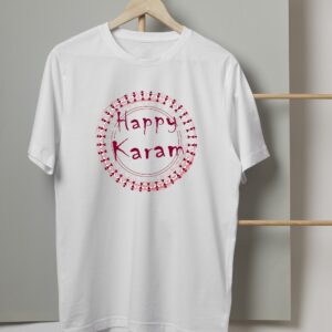 Karam Design In English Unisex Half Seleeve T Shirt
