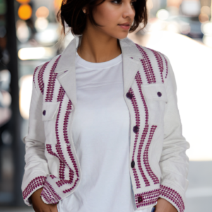 Kukhna Premium Jacket in Denim Style for Girls