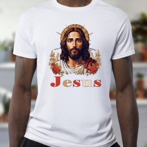 Jesus Design Unisex Half Sleeve T Shirt