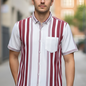 Unisex Premium Maroon Biru Shirt