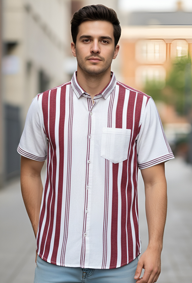 Unisex Premium Maroon Biru Shirt - Image 1