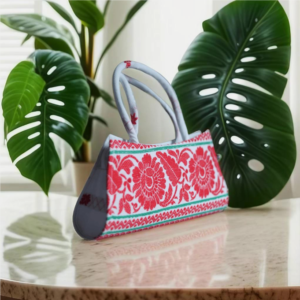 Rose Design & Stylish Tribal Hand Purse (Bag)