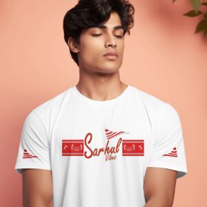 Sarhul Vibes With Tribe Style Half Sleeeve T Shirt