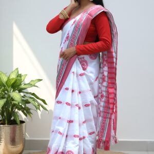 Latkan Design Cotton Saree