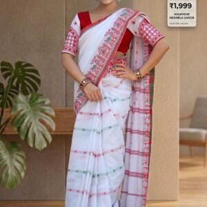 Traditional Ethnic Wear with Designer Border Saree