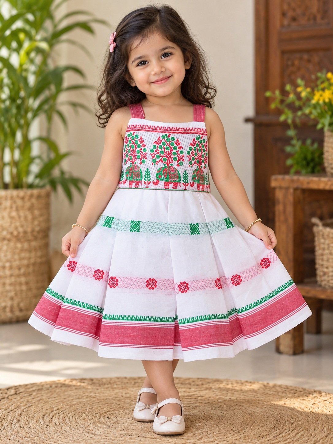 Tribal Princess Adivasi Frock - Image 1