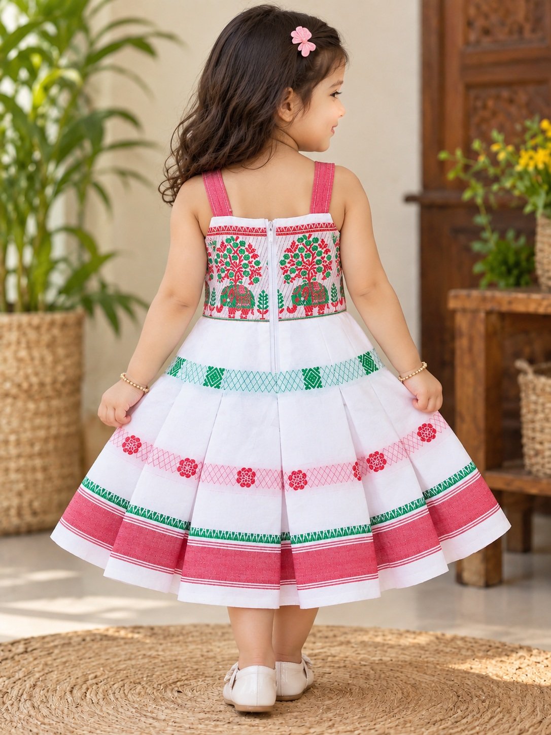 Tribal Princess Adivasi Frock - Image 2